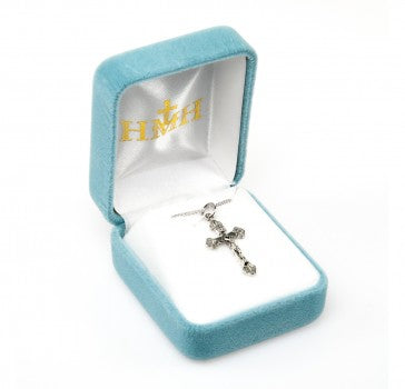 HMH Flare tipped Sterling Silver Crucifix