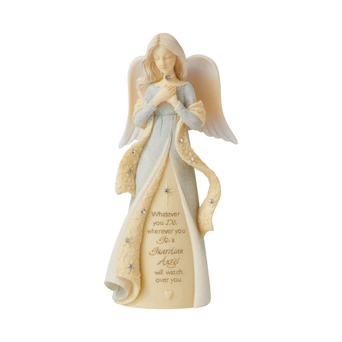 Foundations Guardian Angel Figurine