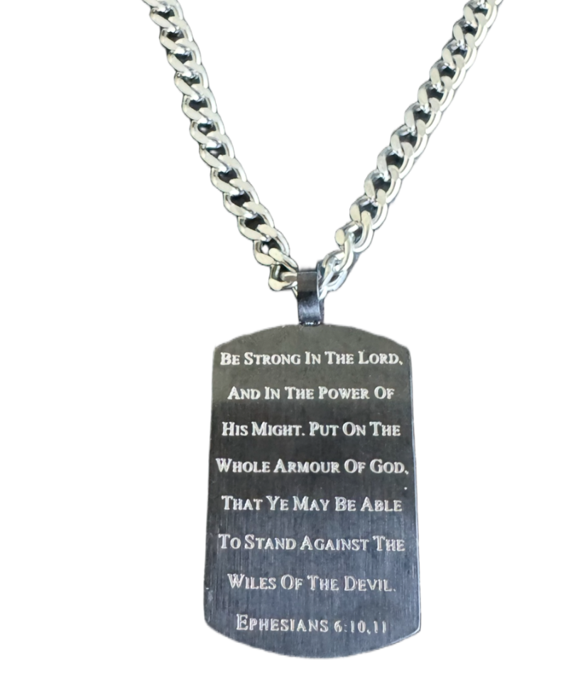 Helmet Shield Necklace