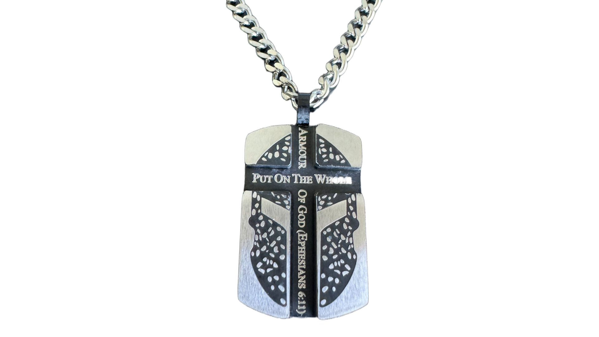 Helmet Shield Necklace
