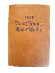 1611 King James Bible - Tan