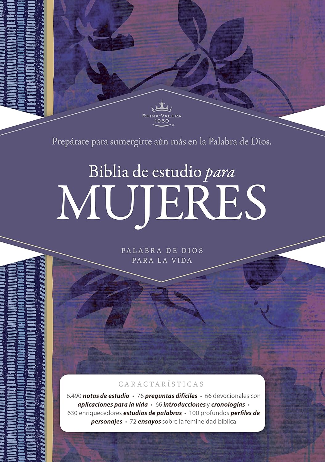 Biblia Reina Valera 1960 de Estudio para Mujeres, Tapa dura | RVR 1960 Women's Study Bible, Hardcover Spanish  Hardcover