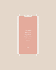Gospel of Luke Lock Screens