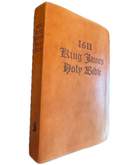 1611 King James Bible - Tan