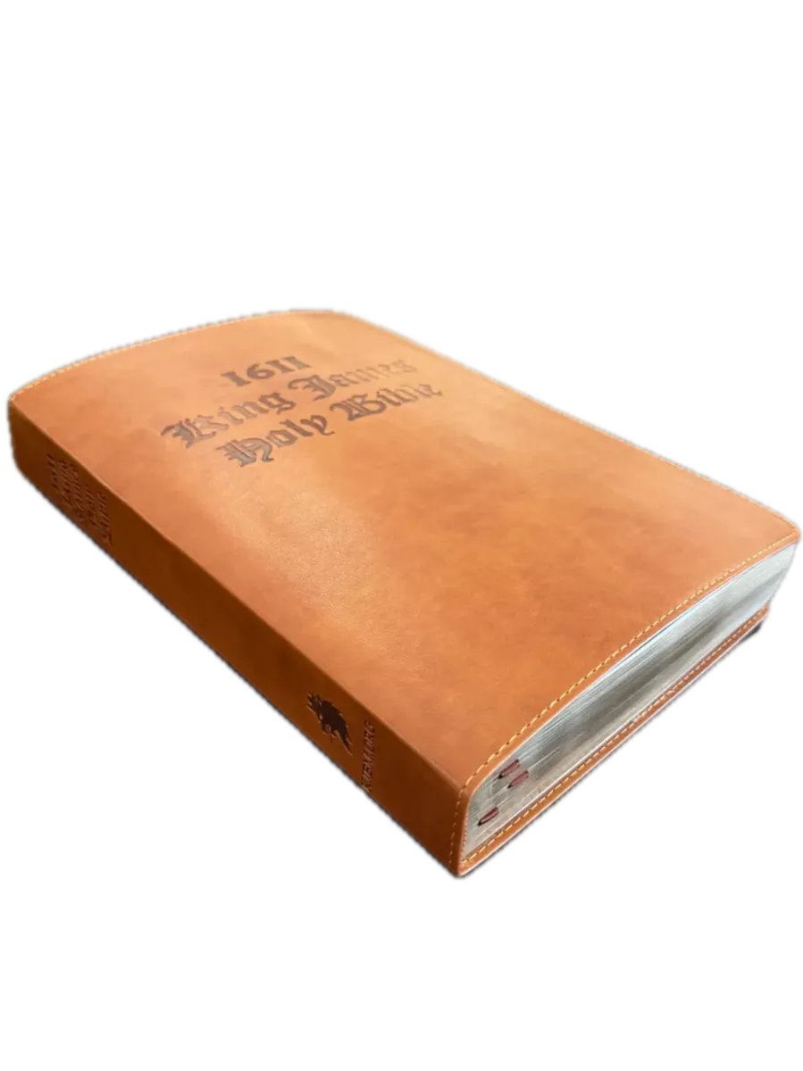 1611 King James Bible - Tan