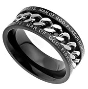 Black Chain Ring