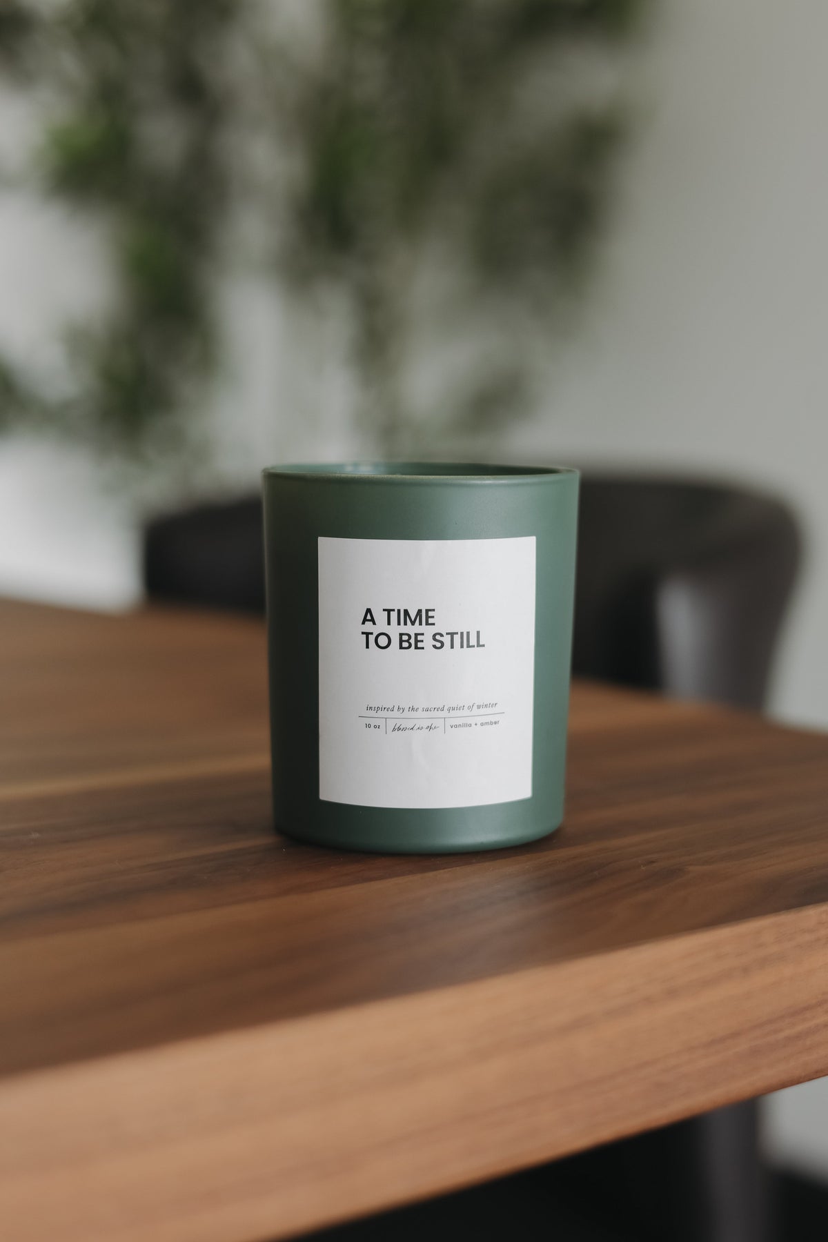 A TIme to Be Still - Seasonal Candle