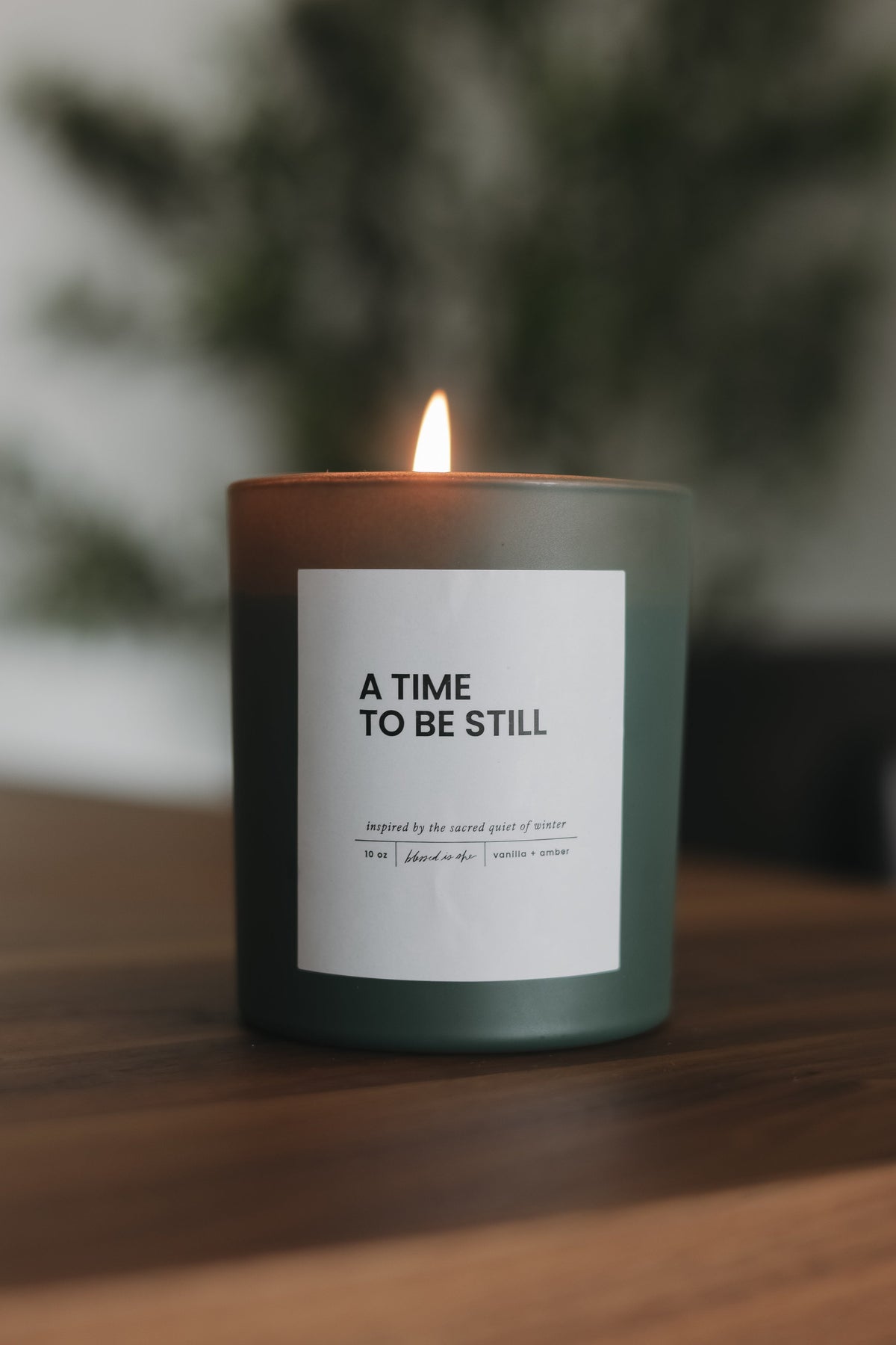 A TIme to Be Still - Seasonal Candle