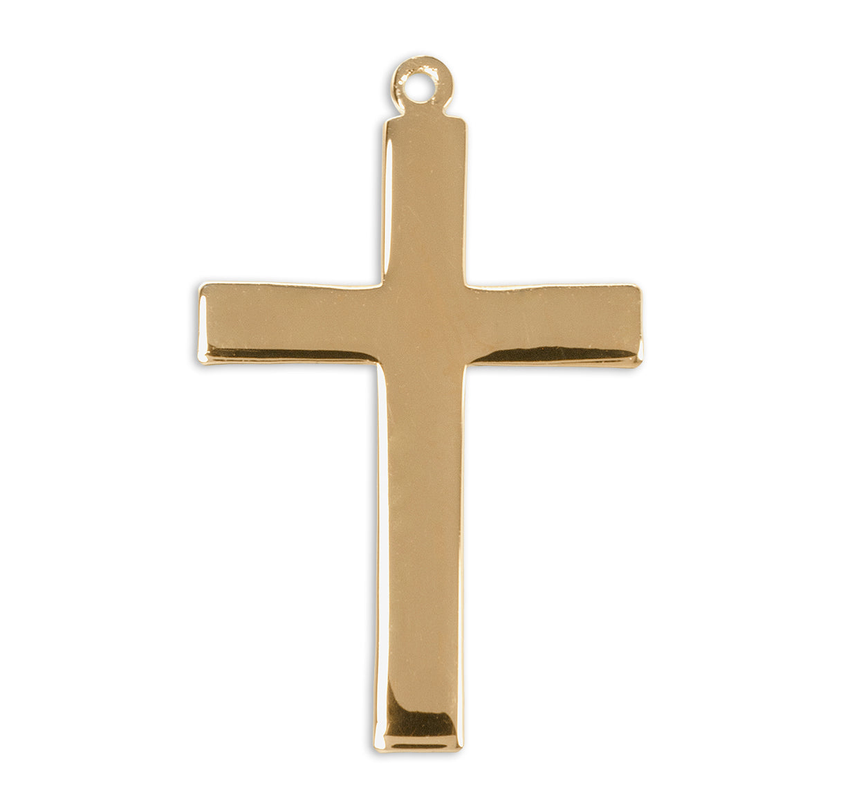 Gold Over Sterling Silver Cross