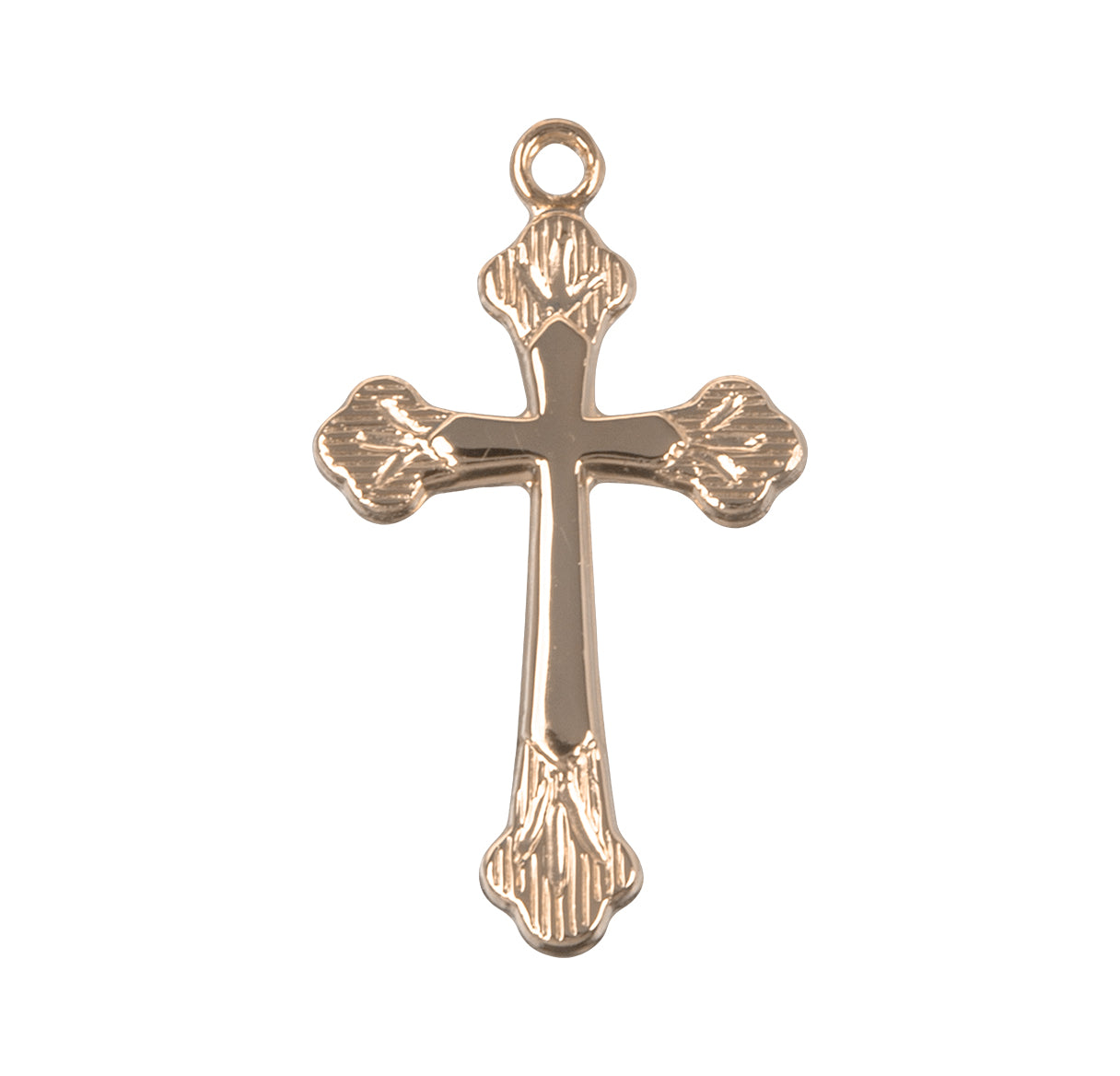 Gold Over Sterling Silver Cross