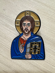 Christ Pantocrator Enamel Pin