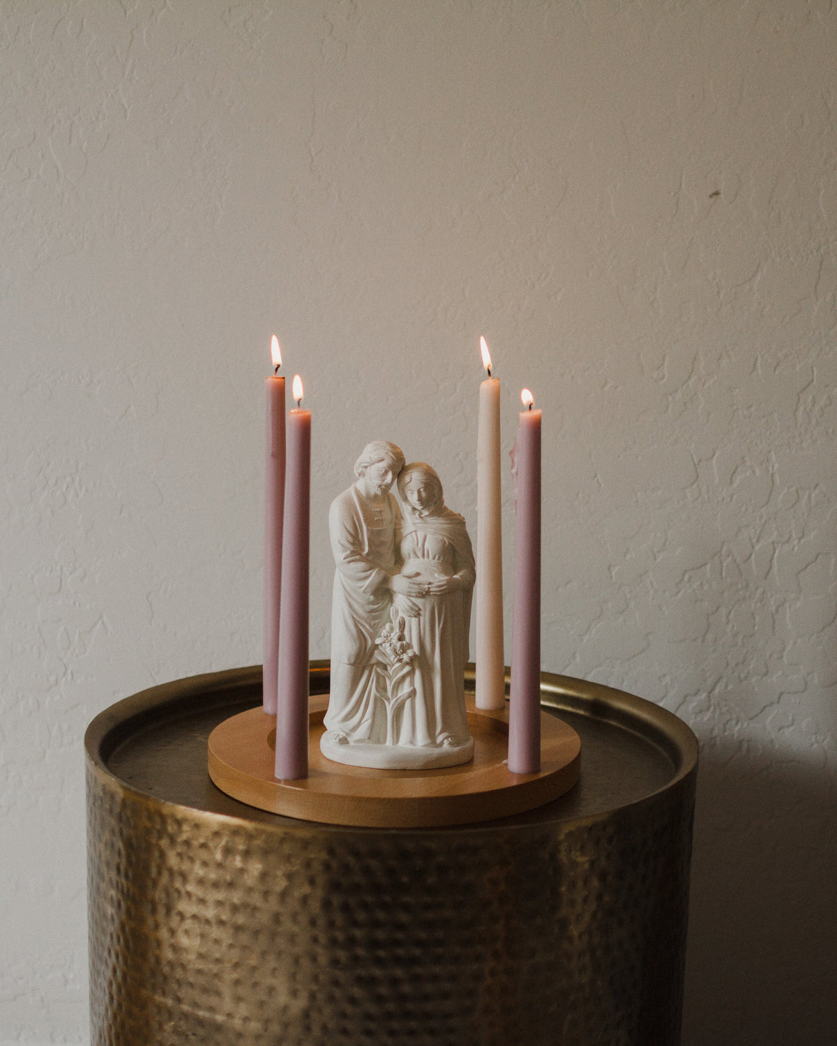 Advent Wreath from Blessed is She