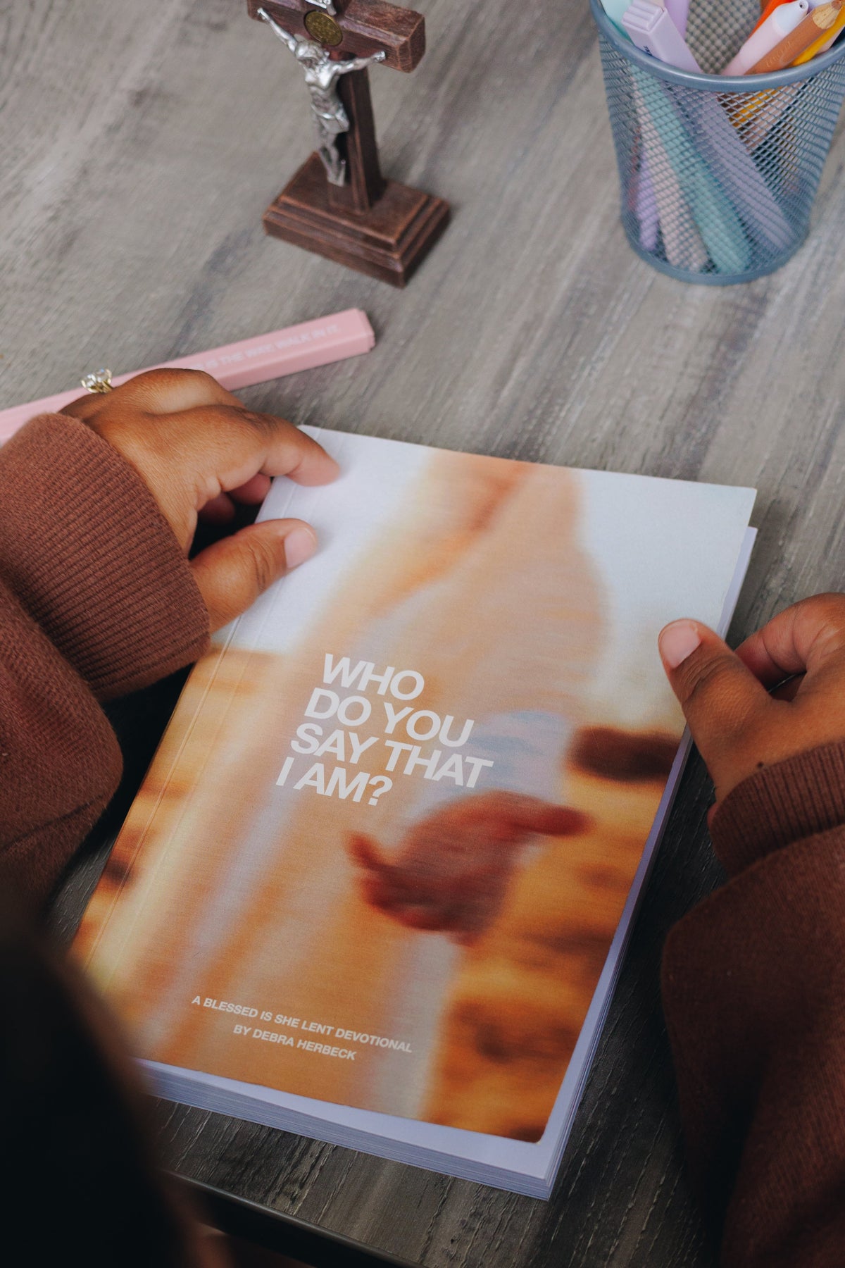 Who Do You Say That I Am: A Catholic Devotional by Debra Herbeck
