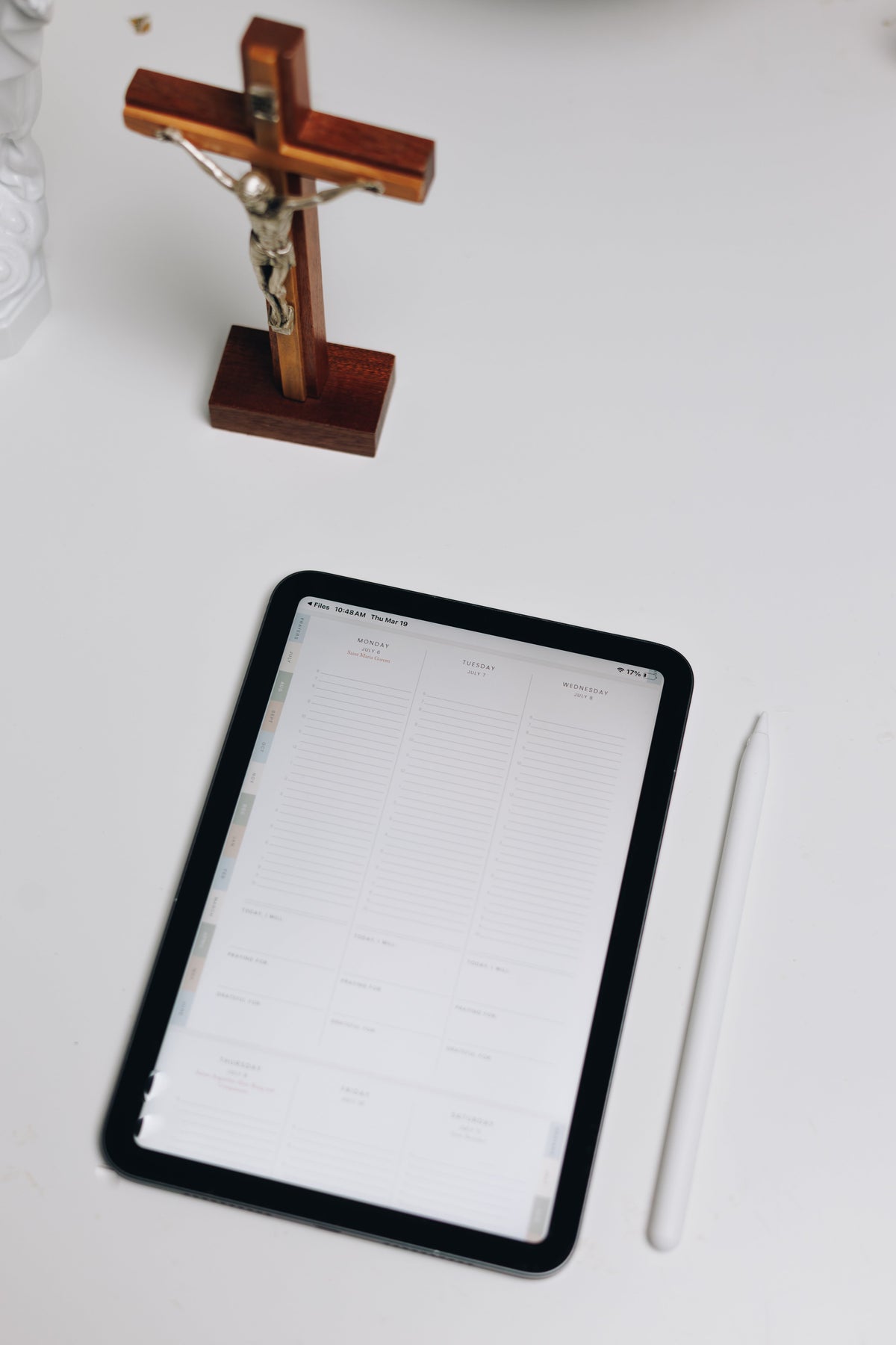 2027 Catholic Digital Planner for Women