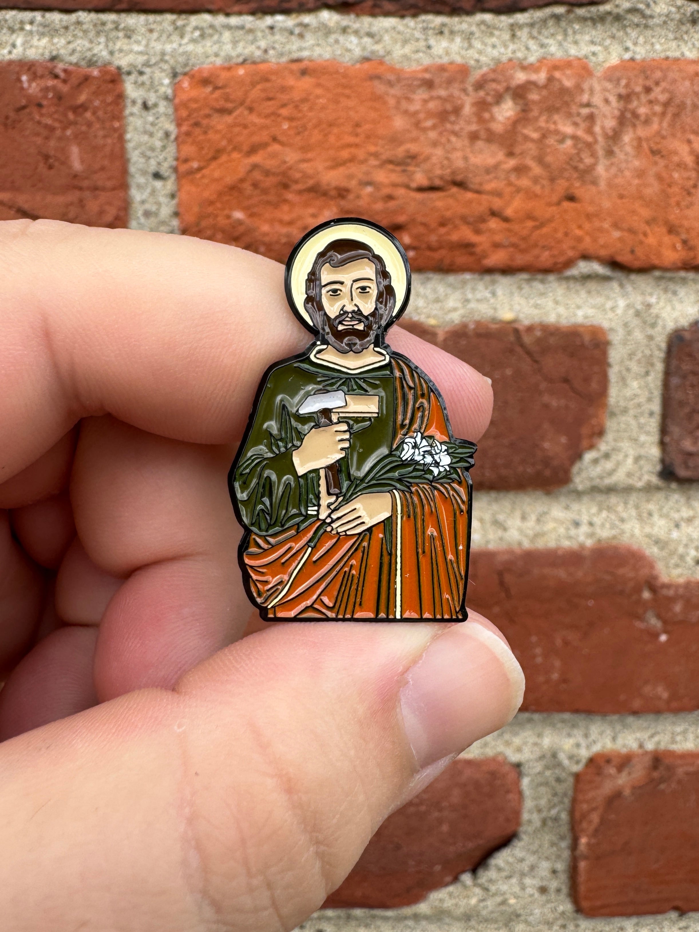St. Joseph Enamel Pin