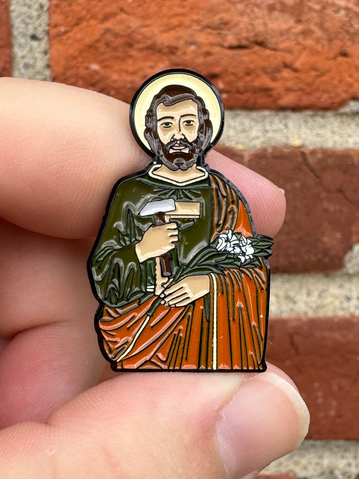 St. Joseph Enamel Pin