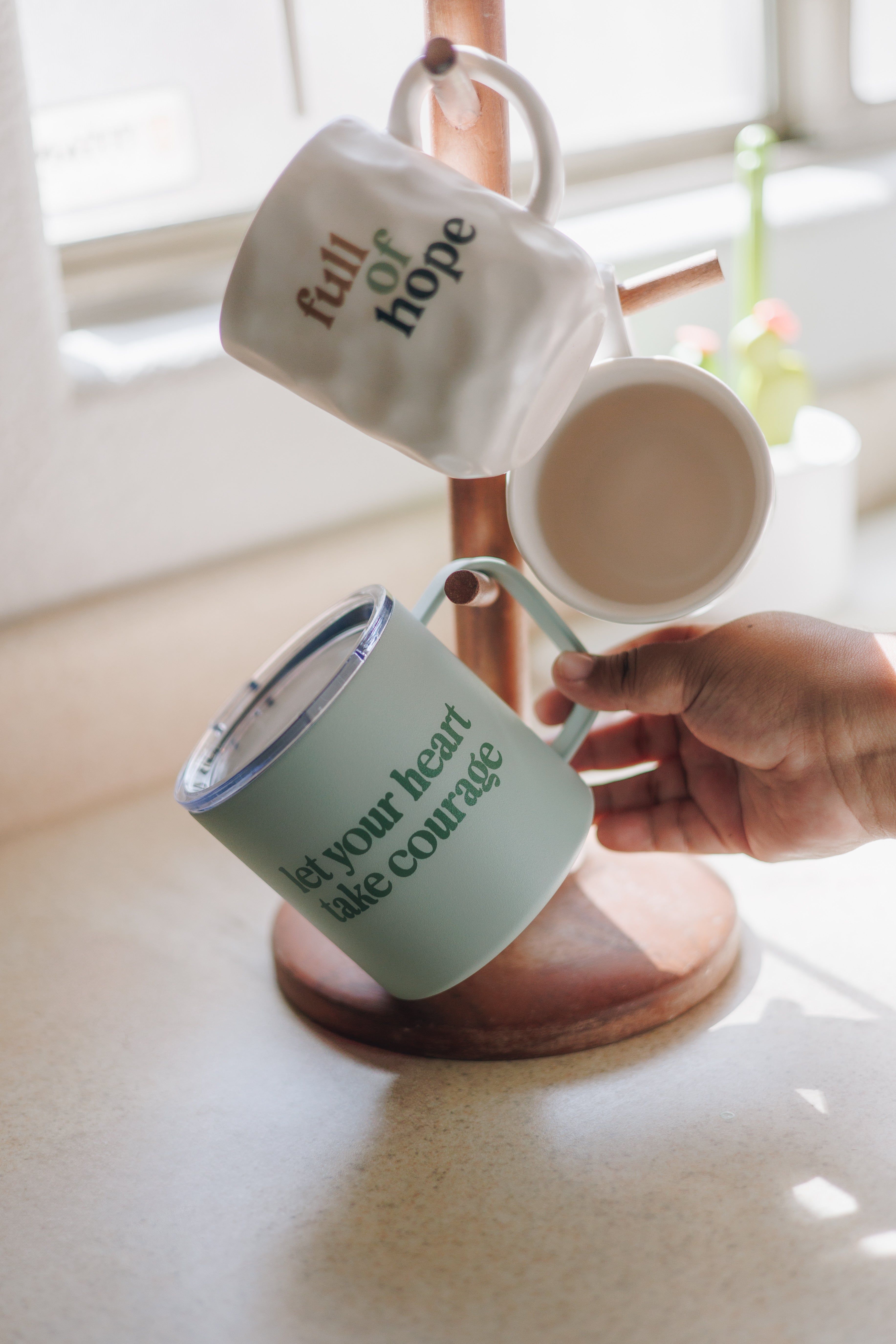 Take Courage Travel Mug | A Scripture-Inspired Reminder of Faith