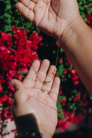 Five Cross Necklace | Luke 9:23 Christian Necklace