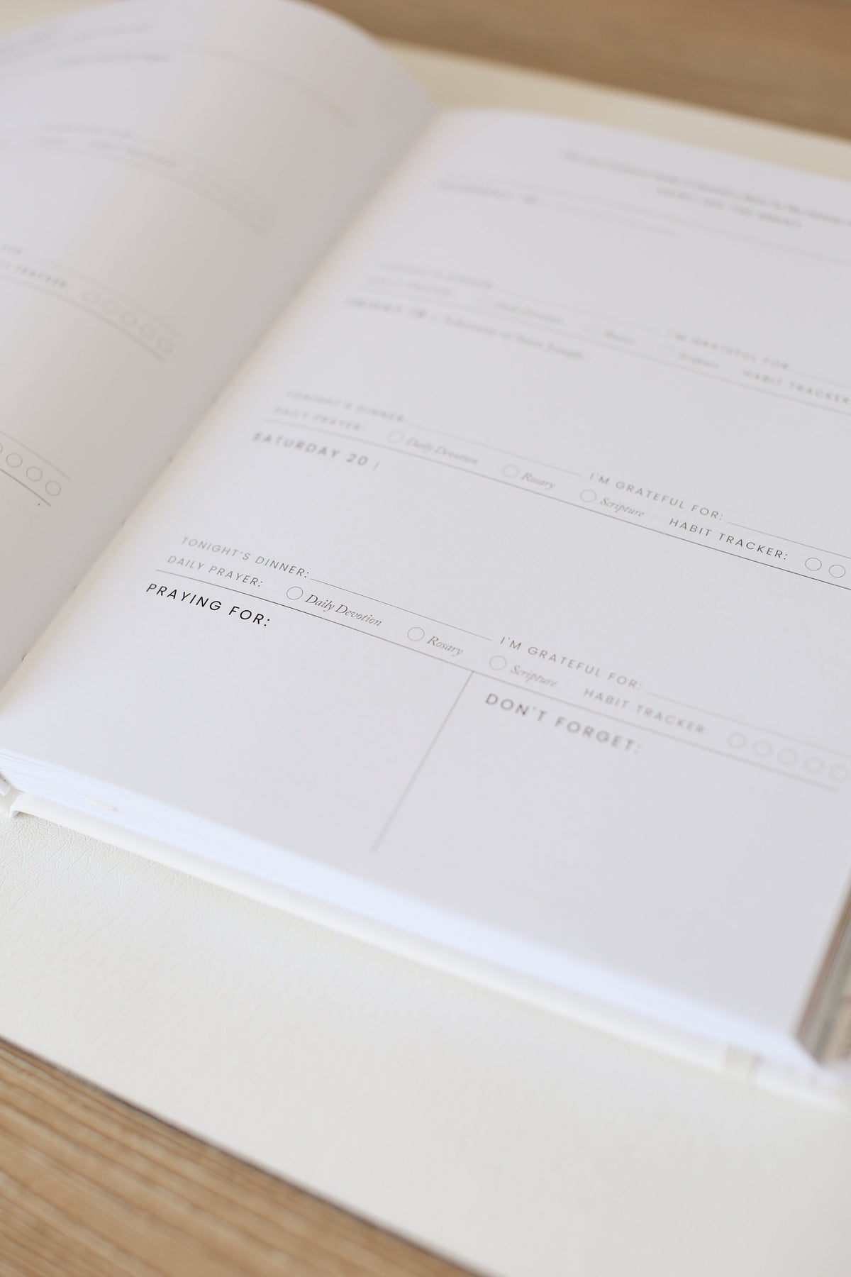 2027 Calendar Year Catholic Liturgical Planner // Mini Layout