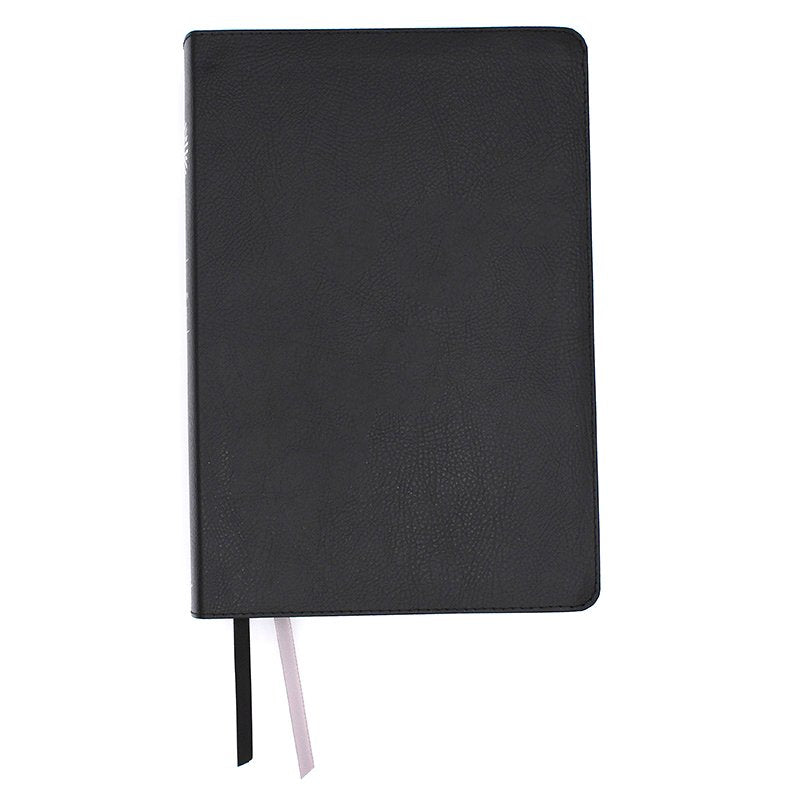 NIV Application Bible, Comfort Print--European Bonded Leather, Black