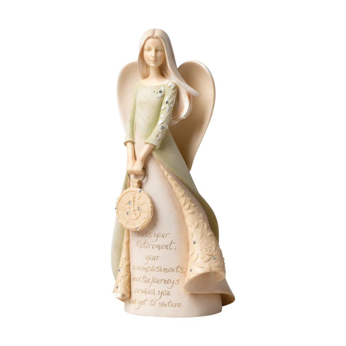 Foundations Retirement Angel Figurine