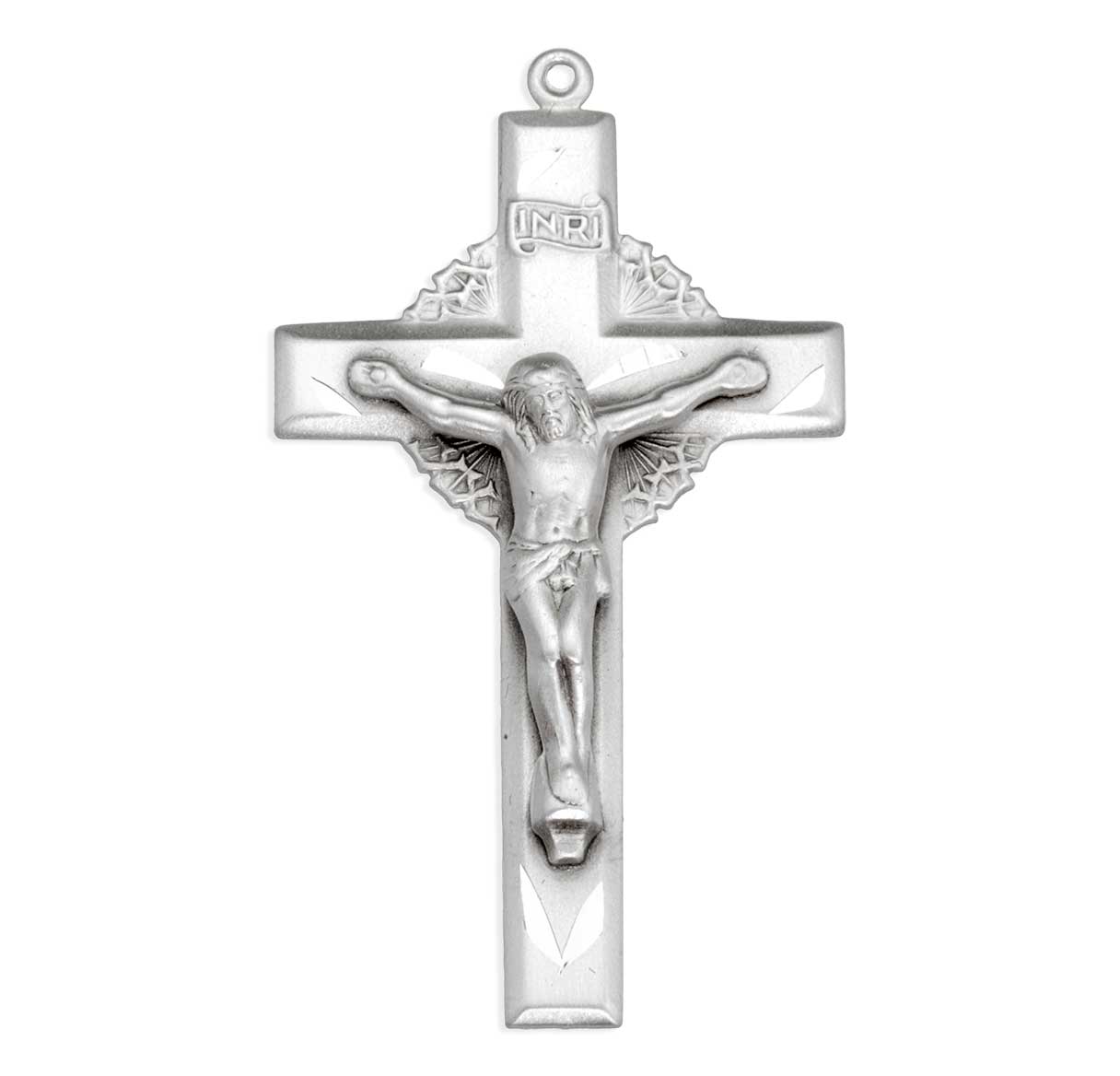 Sterling Silver "Crown of Thorns" Crucifix