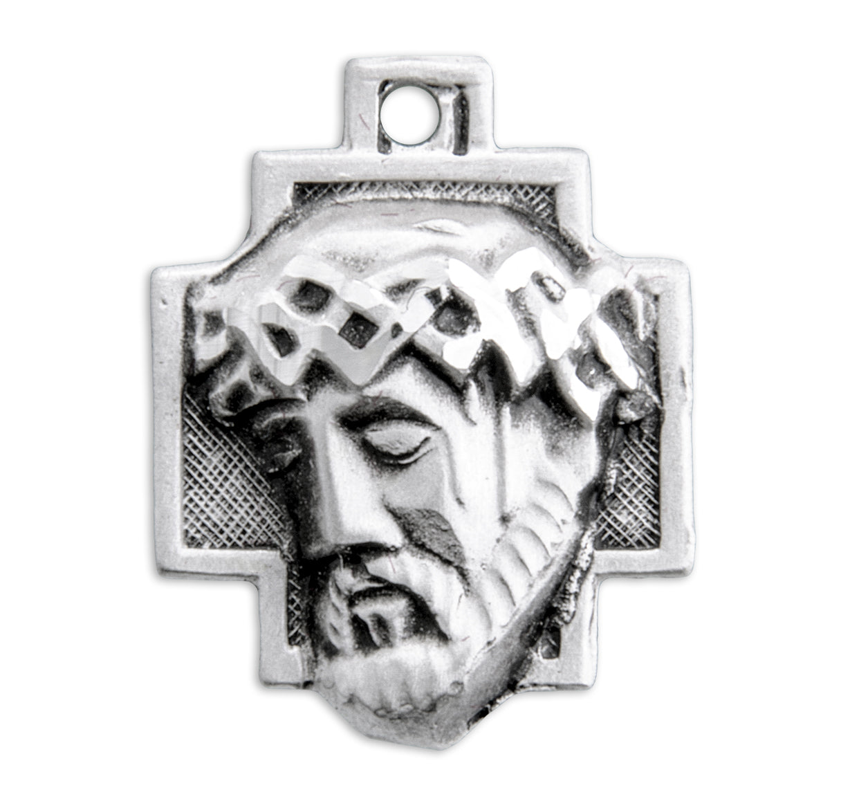 Head of Christ Sterling Silver Medal