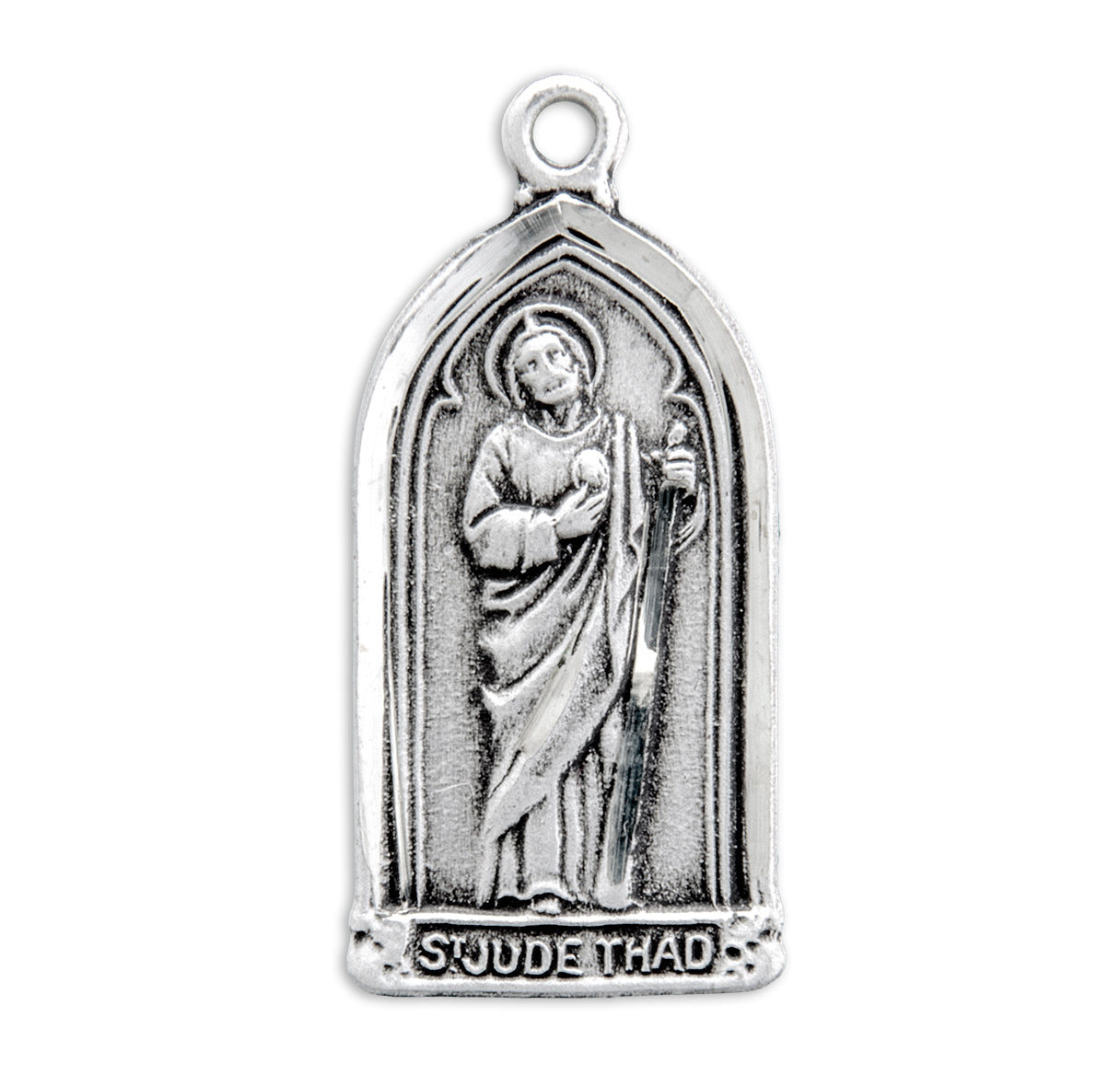 Saint Jude Thaddeus Sterling Silver Medal