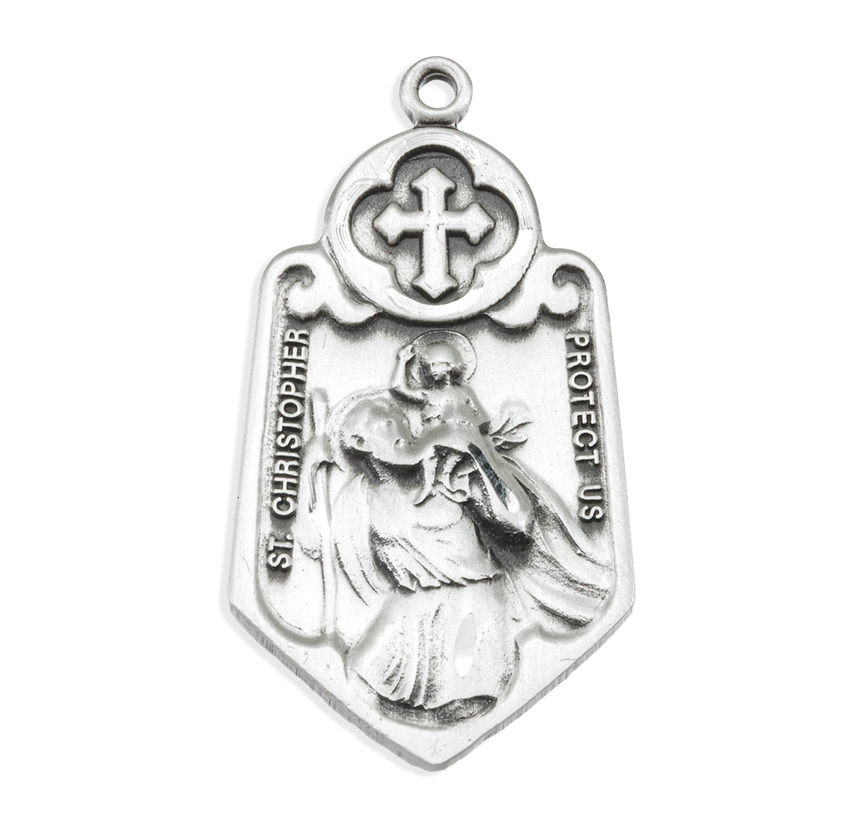 Saint Christopher Sterling Silver Medal