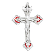 Holy Spirit Sterling Silver Crucifix