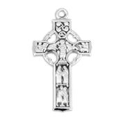 Sterling Silver Irish Celtic Cross Pendant
