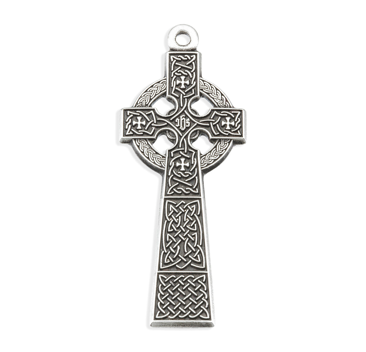 Sterling Silver Irish Celtic cross Pendant