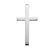 Sterling Silver High Polished Cross