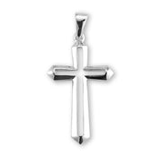 Sterling Silver Cut Out Cross