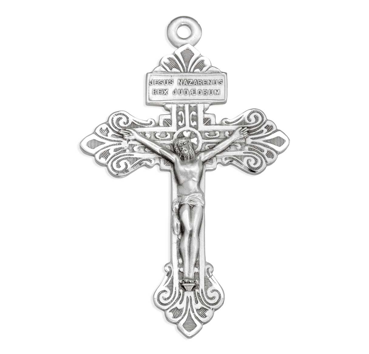 Sterling Silver "Pardon" Crucifix