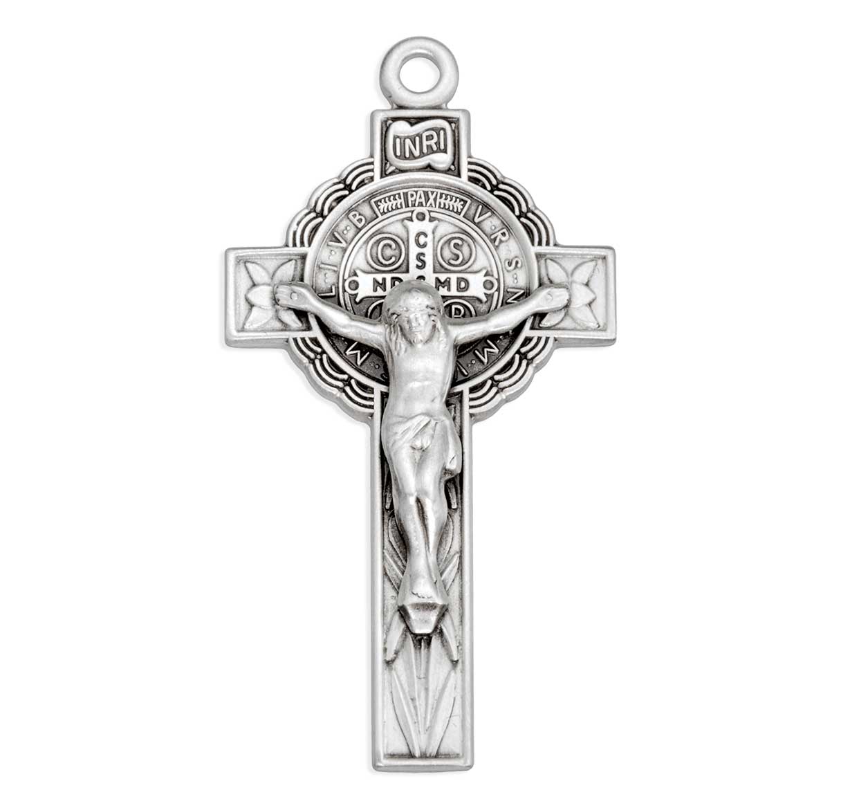 Saint Benedict Jubilee Sterling Silver Medal/Crucifix