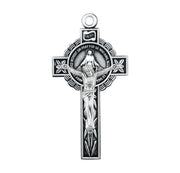 Miraculous Sterling Silver Medal/Crucifix