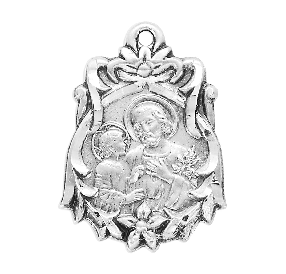 Sterling Silver Saint Joseph Medal