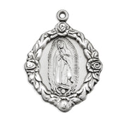 Our Lady of Guadalupe Sterling Silver Medal