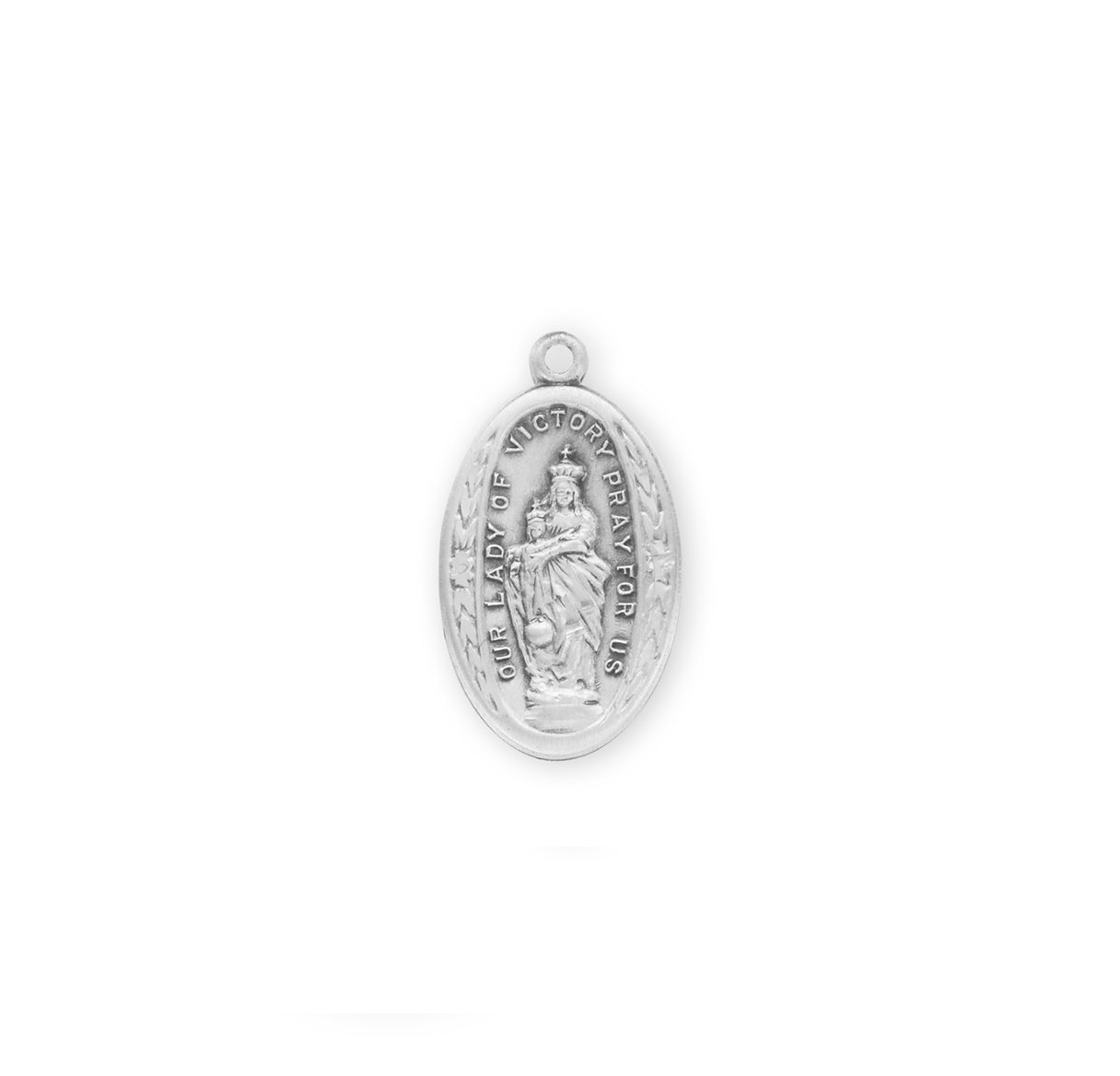 Our Lady of Victory Sterling Silver Medal