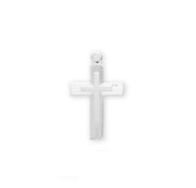 Sterling Silver Engraved Cross