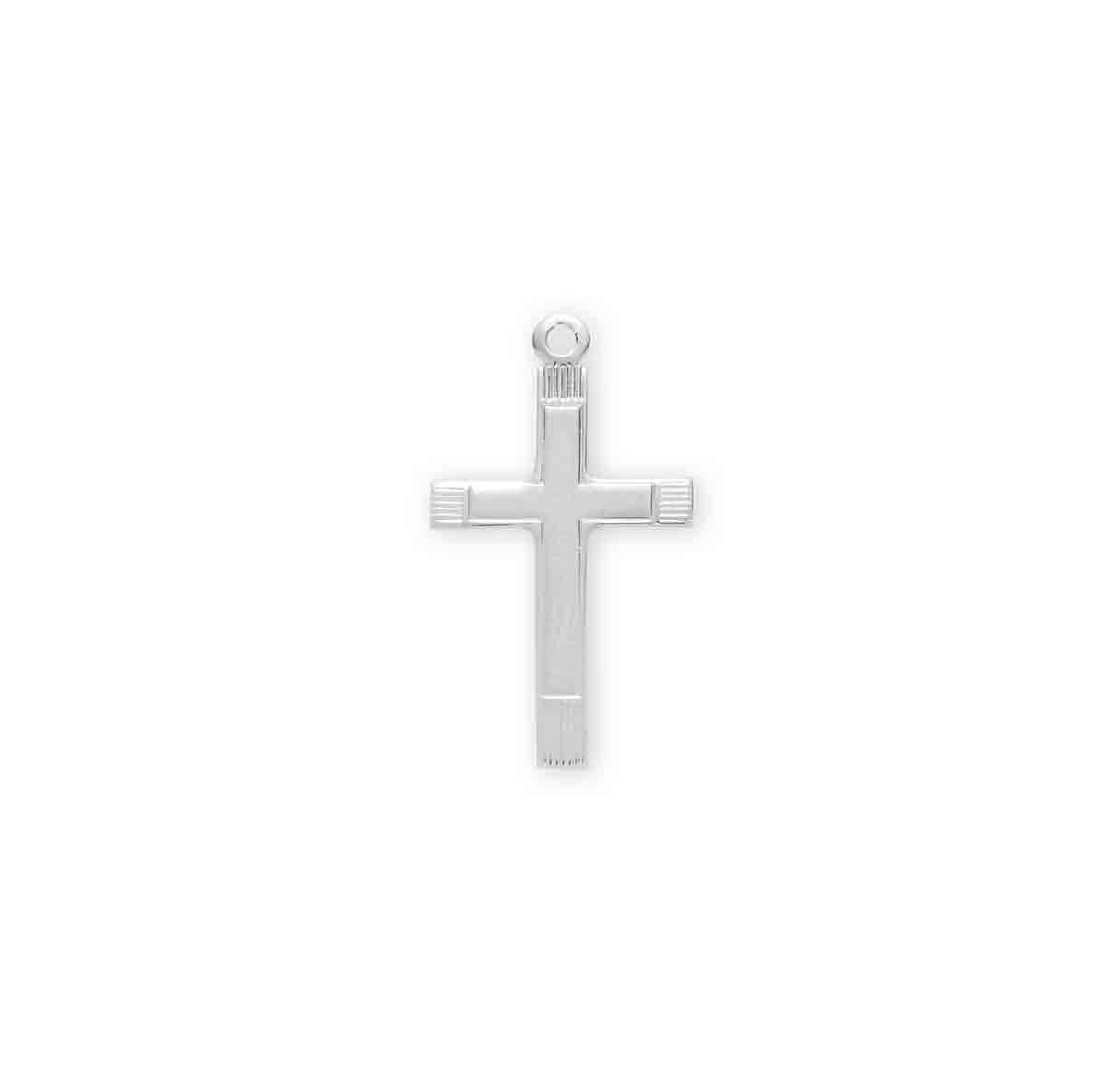 Fancy Sterling Silver Cross