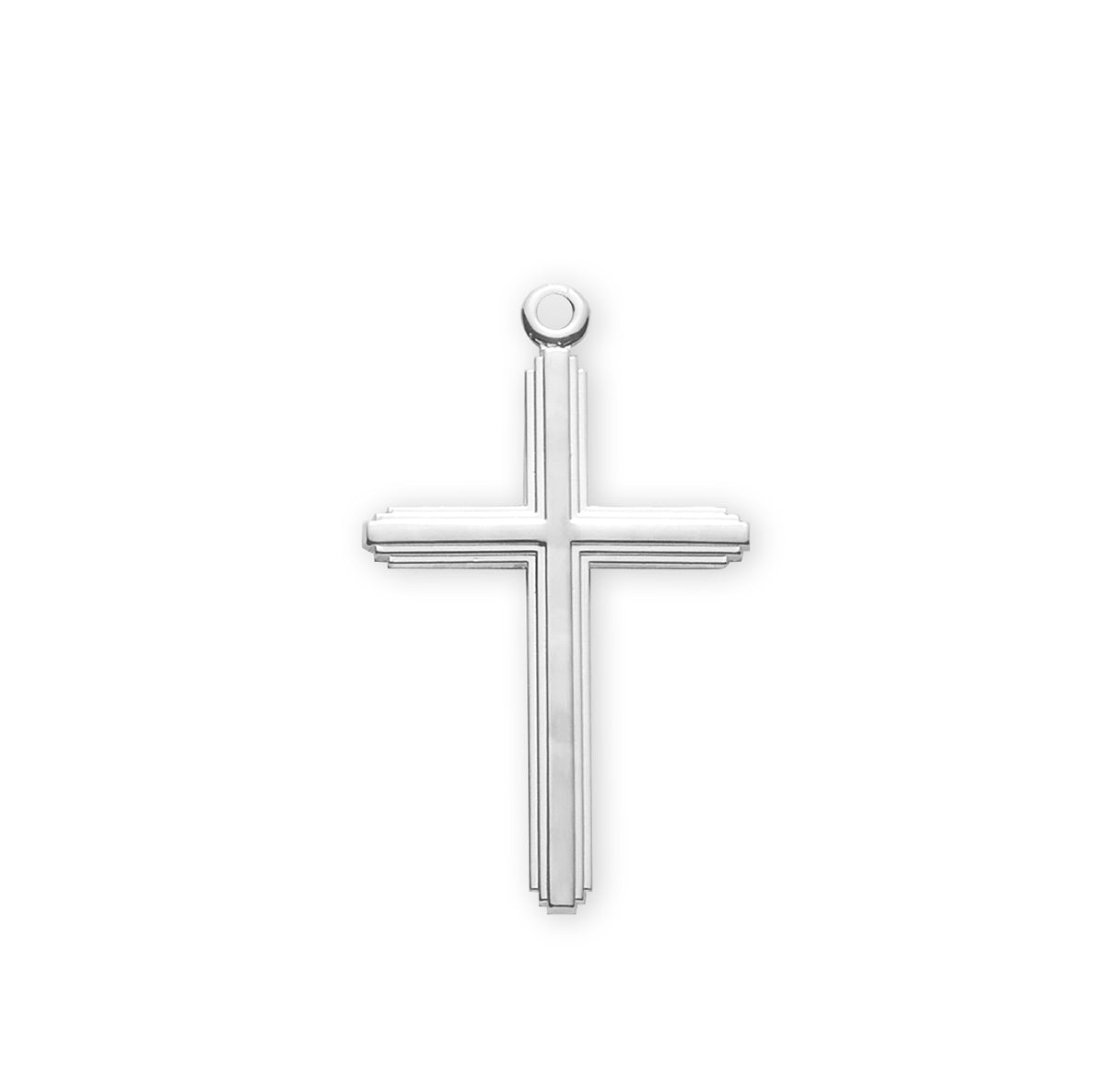 Sterling Silver Inlay Cross