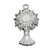 Sterling Silver Monstrance Pendant