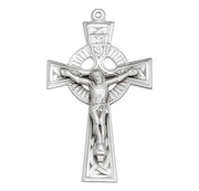 Sterling Silver Irish Celtic Crucifix Pendant