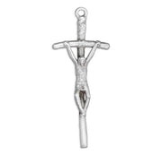 Sterling Silver Papal Crucifix