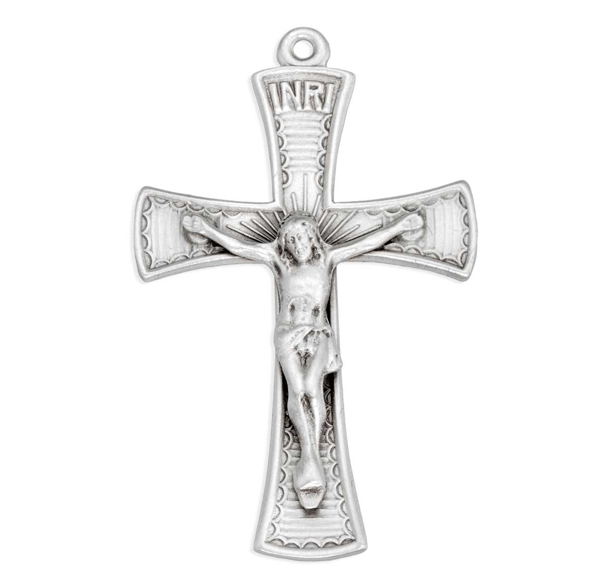 Sterling Silver Ornate Crucifix