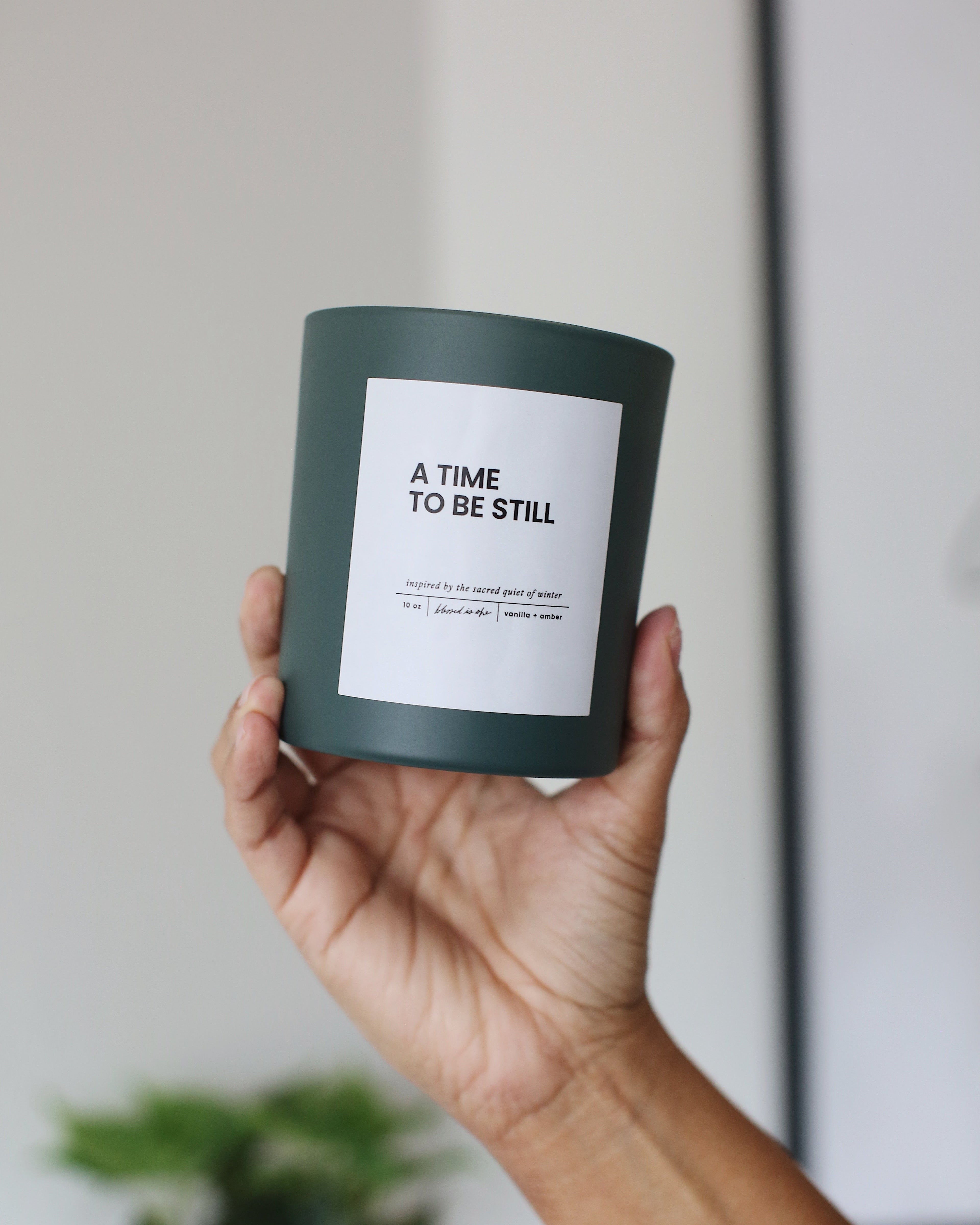 A TIme to Be Still - Seasonal Candle