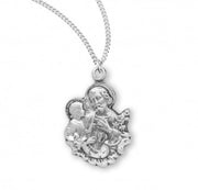 Sterling St. Joseph Charm-*16" Medal-Pendant