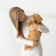 Willow Tree Adorable You Figurine Golden Dog